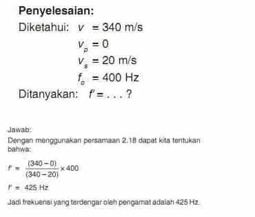 Soal Dan Pembahasan Tentang Gelombang Bunyi Kelas 12