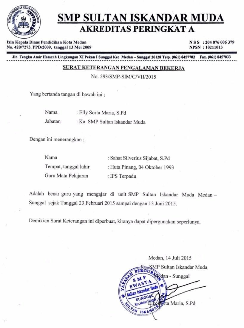 Download 63+ Contoh Surat Izin Sekolah Mts Terbaru Gratis