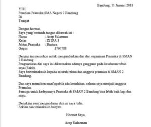 Contoh Surat Lamaran Prajurit Tni Al Kumpulan Contoh Surat Dan Soal Terlengkap