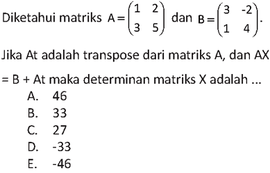 Jawaban Soal Simulasi Matematika 2019