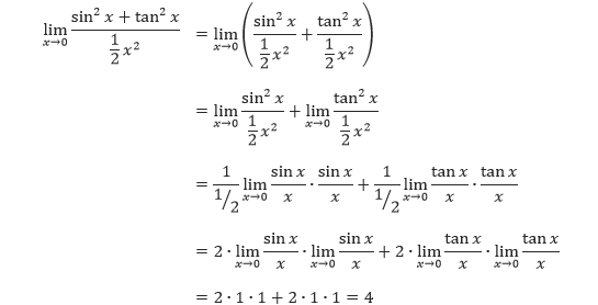 Contoh Soal Dan Pembahasan Limit Tak Hingga Trigonometri