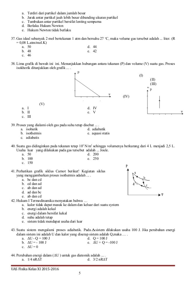 Contoh Soal Fisika Kelas 11 Beserta Jawaban - Kumpulan Contoh Surat dan