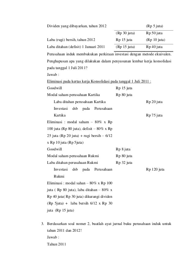 Soal Jawab Akuntansi Keuangan Kumpulan Contoh Surat Dan Soal Terlengkap